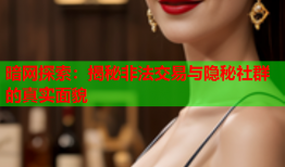 暗网探索：揭秘非法交易与隐秘社群的真实面貌