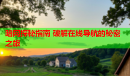 暗网探秘指南 破解在线导航的秘密之旅