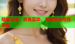 暗网直播：匿名互动，真实瞬间尽在掌握
