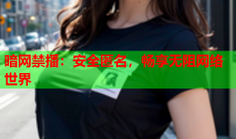 暗网禁播：安全匿名，畅享无阻网络世界
