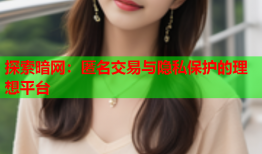 探索暗网：匿名交易与隐私保护的理想平台