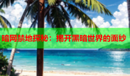 暗网禁地探秘：揭开黑暗世界的面纱