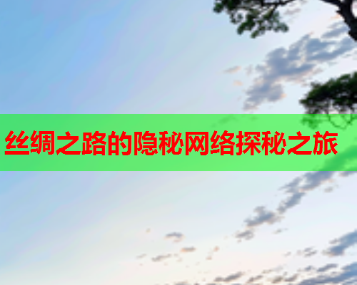 丝绸之路的隐秘网络探秘之旅