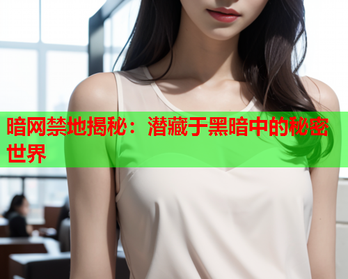 暗网禁地揭秘：潜藏于黑暗中的秘密世界