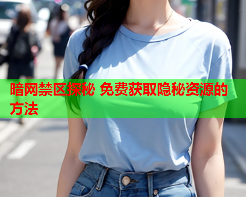 暗网禁区探秘 免费获取隐秘资源的方法