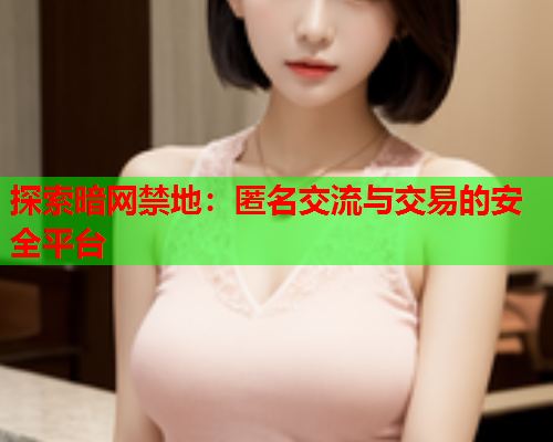探索暗网禁地：匿名交流与交易的安全平台