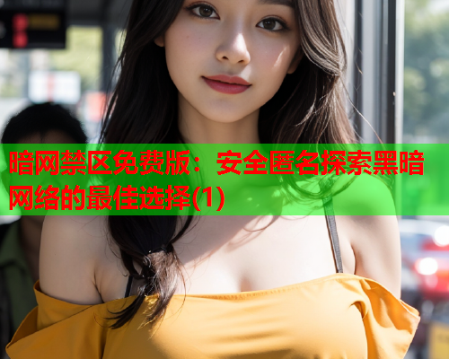 暗网禁区免费版：安全匿名探索黑暗网络的最佳选择(1)