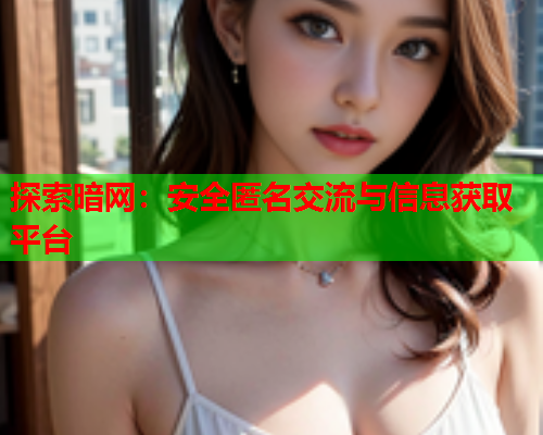 探索暗网：安全匿名交流与信息获取平台