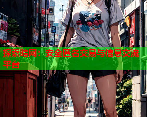 探索暗网：安全匿名交易与信息交流平台