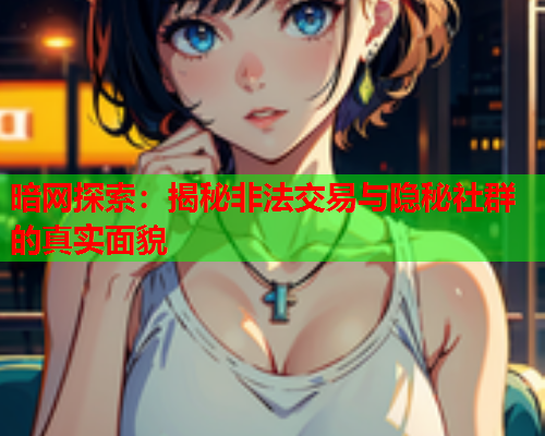 暗网探索：揭秘非法交易与隐秘社群的真实面貌