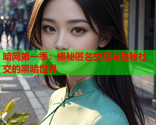 暗网第一季：揭秘匿名交易与隐秘社交的黑暗世界